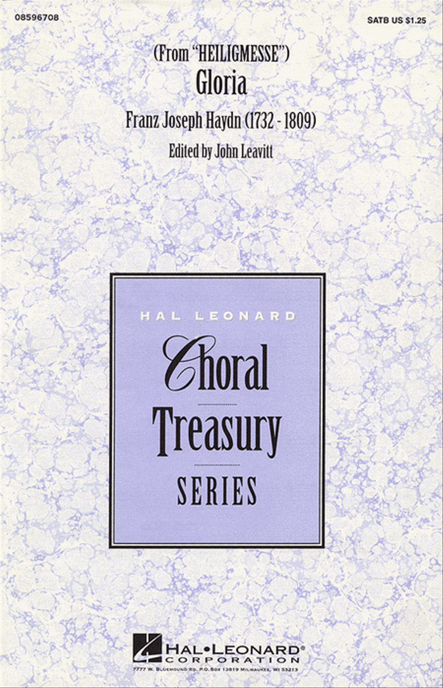 Gloria (from Heiligmesse) 4-Part scores gallery preview page 1