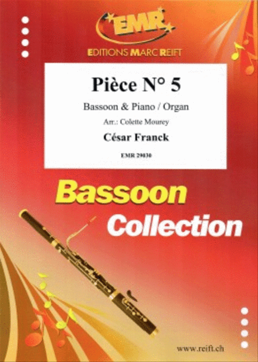 Piece No. 5 Bassoon Solo scores gallery preview page 1