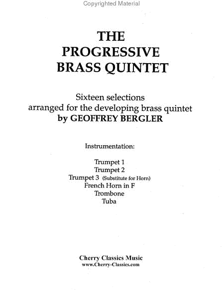 Progressive Brass Quintet