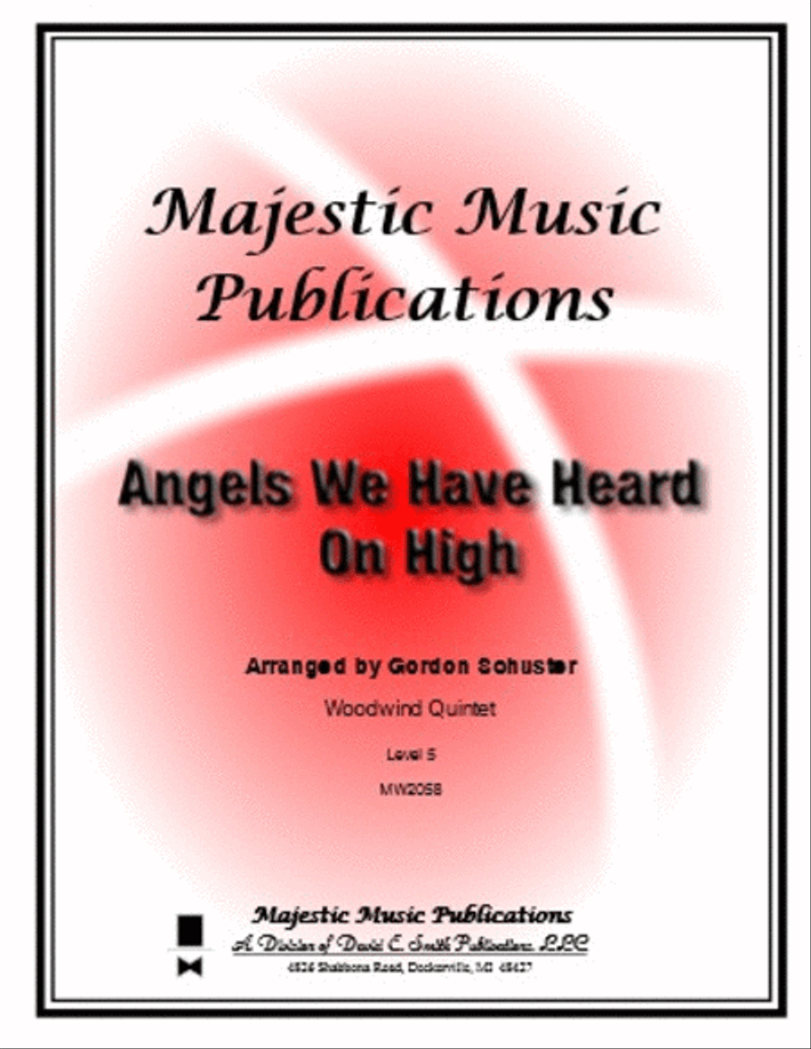 Angels We Have Heard on High Woodwind Ensemble scores gallery preview page 1