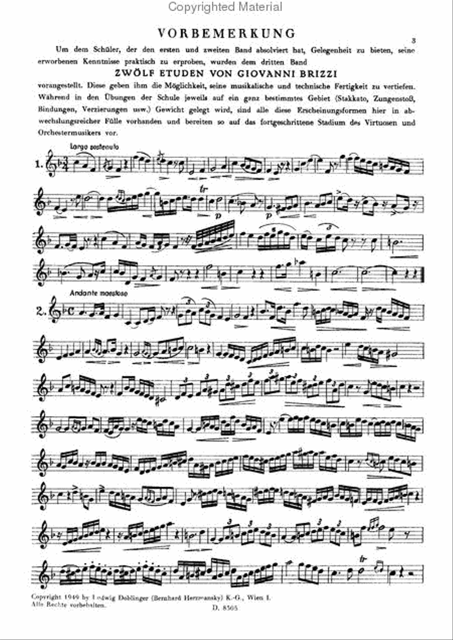 Trompetenschule Band 3 Trumpet scores gallery preview page 2