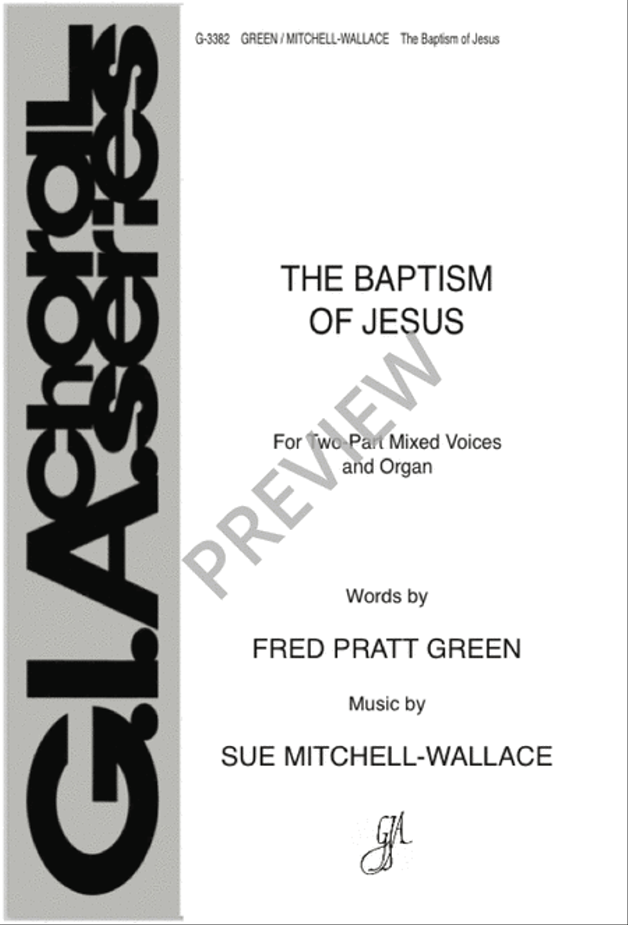 The Baptism of Jesus 2-Part scores gallery preview page 2