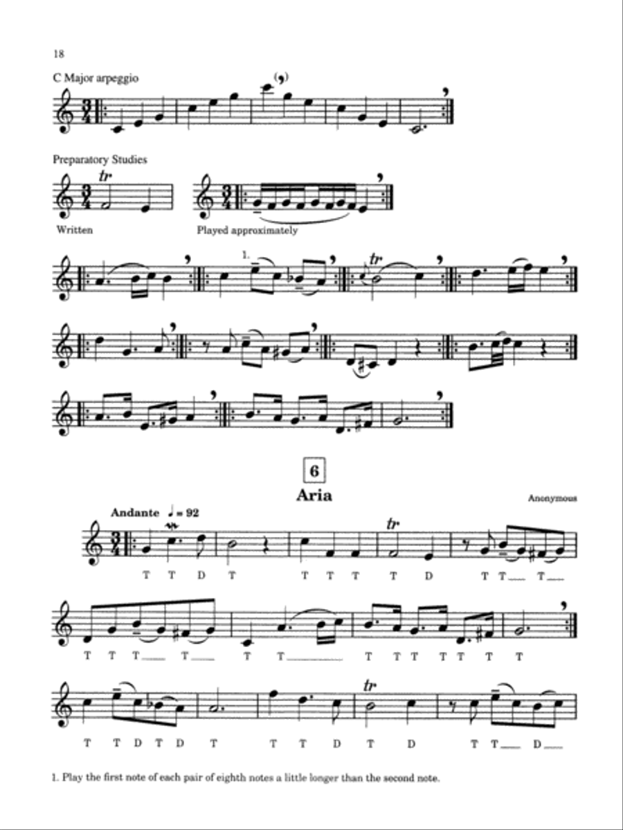 Suzuki Recorder School (Soprano Recorder), Volume 2 Soprano Recorder scores gallery preview page 7