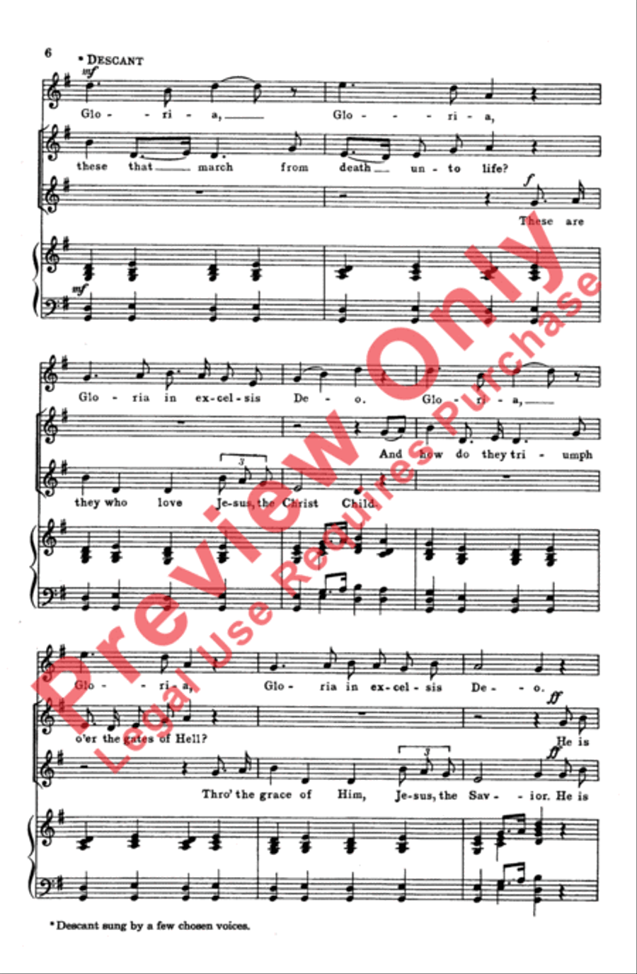 What Strangers Are These? (Noel Ecossais) Women's Choir scores gallery preview page 6