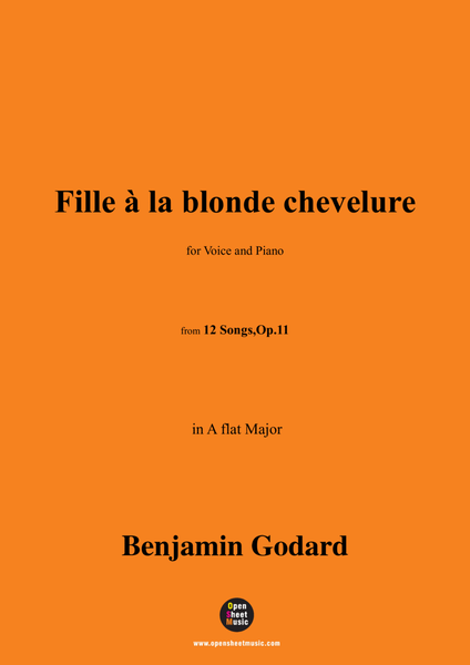 B. Godard-Fille à la blonde chevelure,in A flat Major