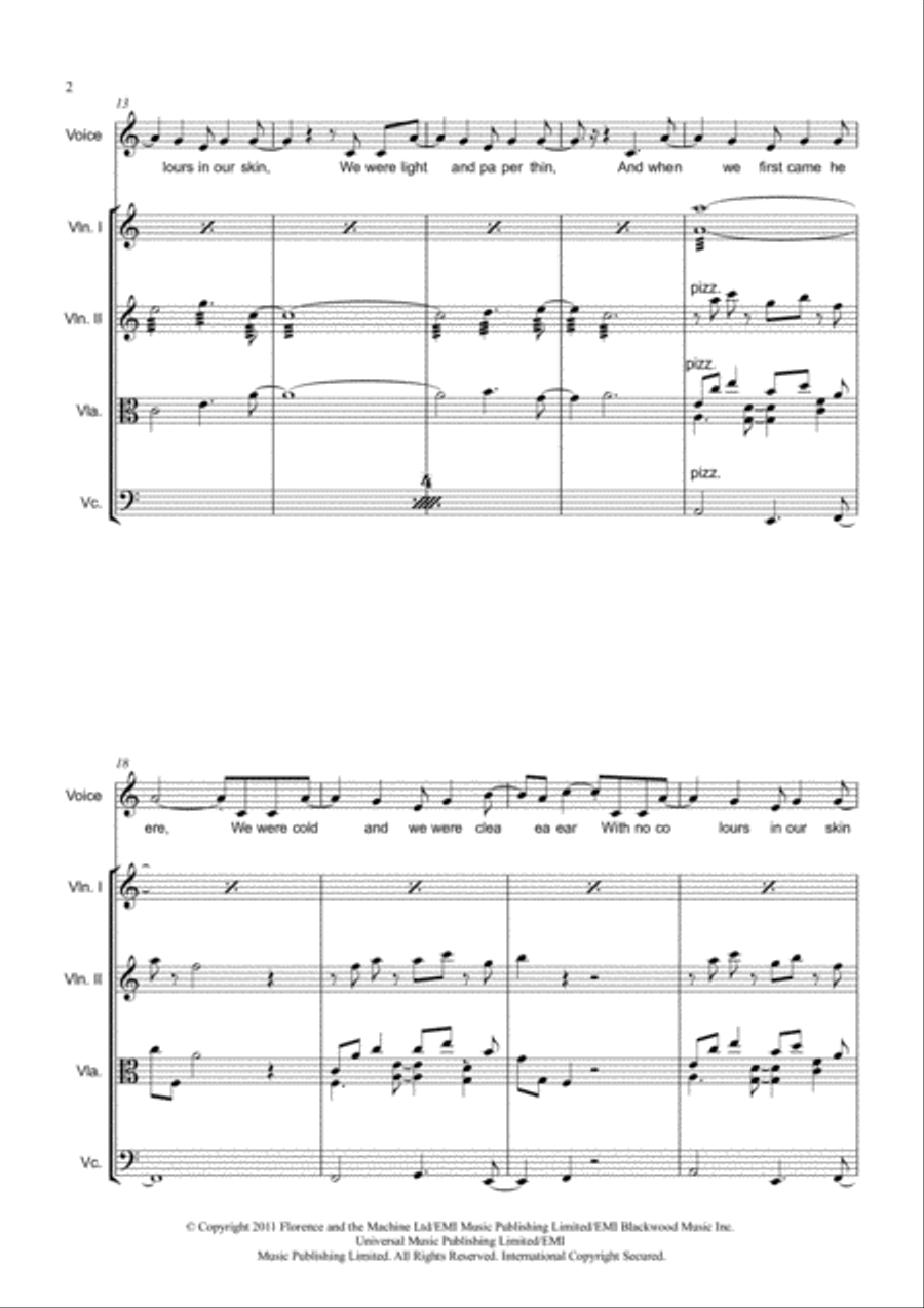 Spectrum String Quartet scores gallery preview page 2