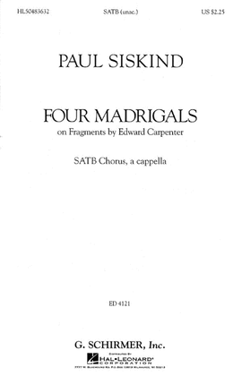 Book cover for Four Madrigals