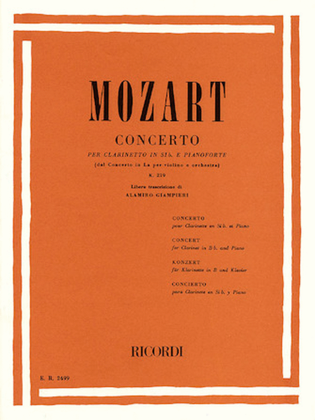 Book cover for Concerto in B Flat