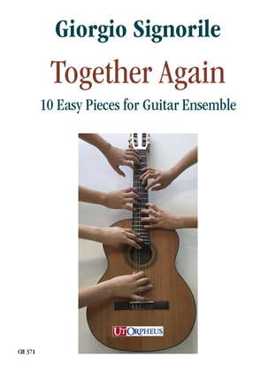 Book cover for Together Again. 10 Easy Pieces for Guitar Ensemble