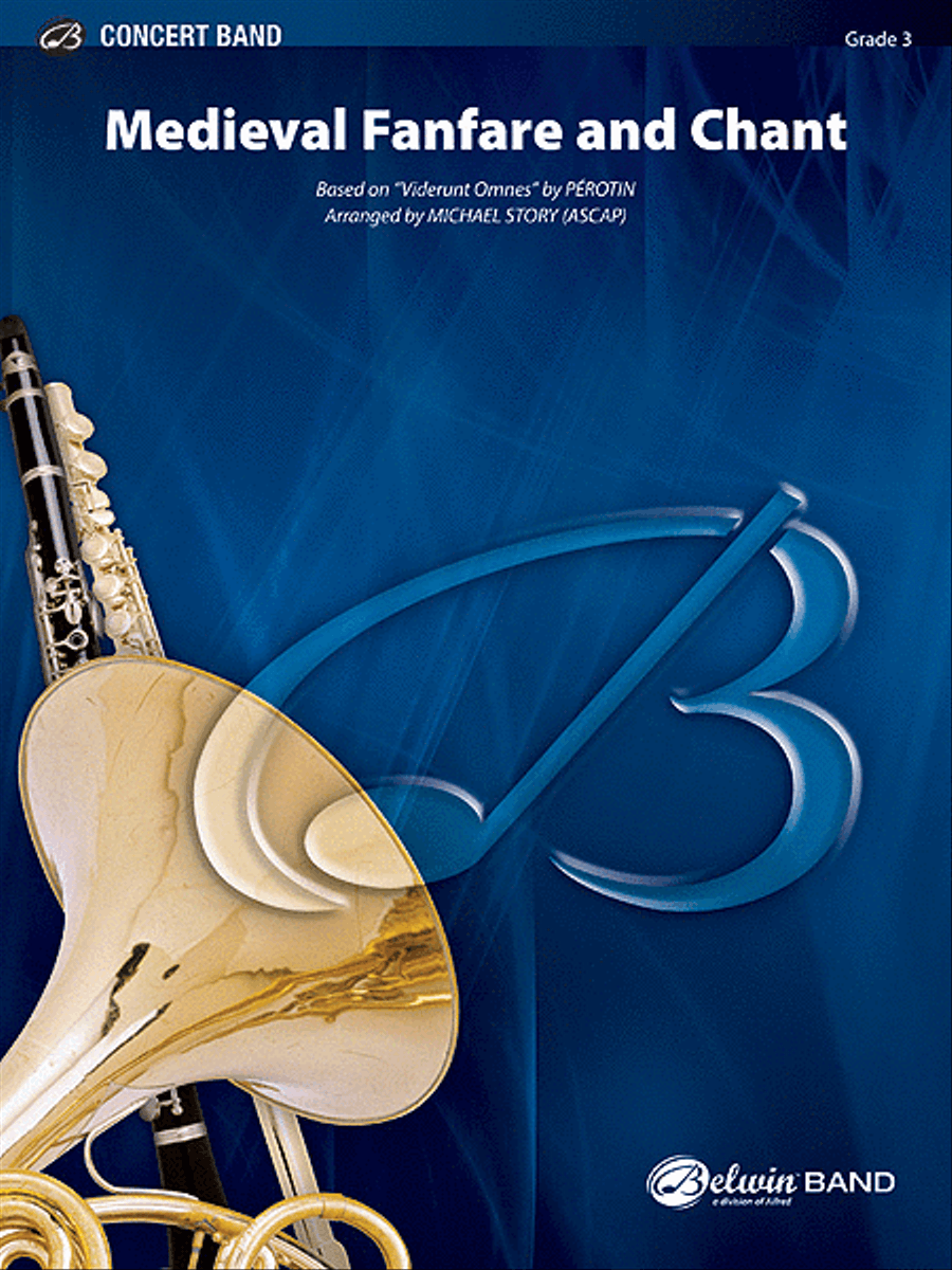 Medieval Fanfare and Chant Concert Band scores gallery preview page 1