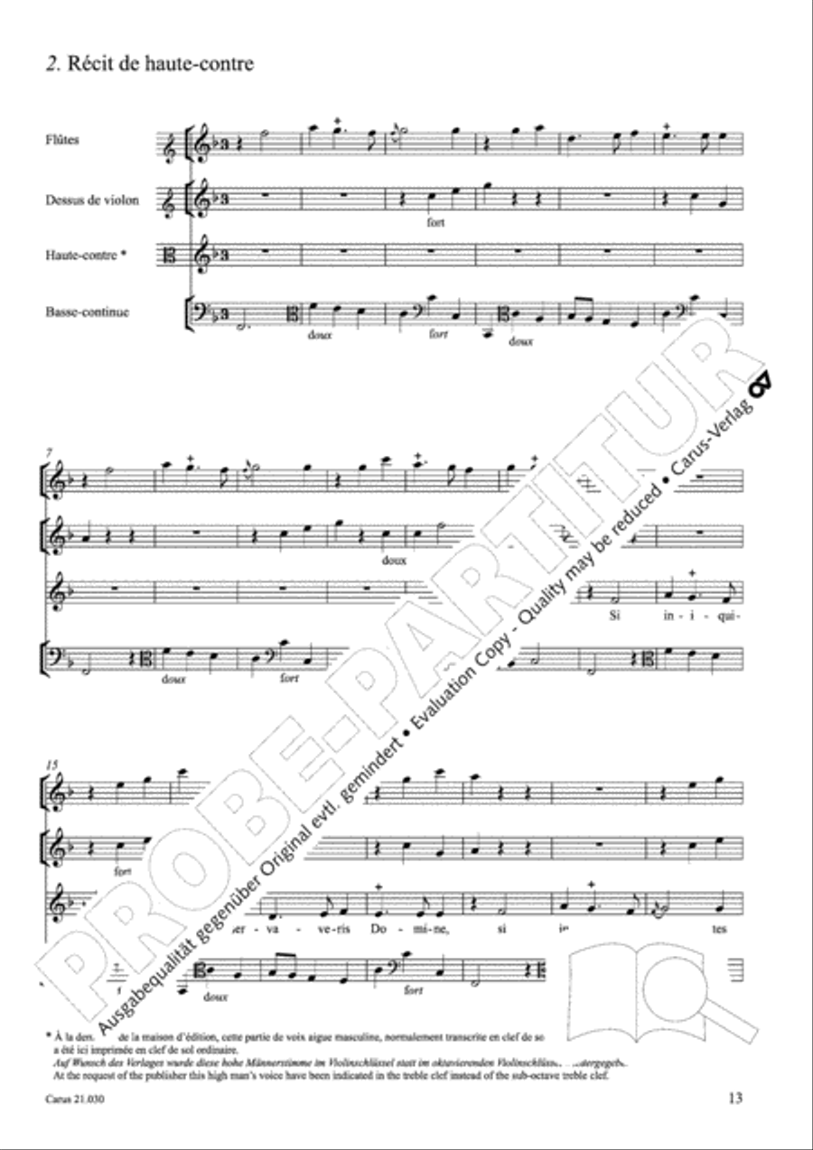 De profundis Men's Choir scores gallery preview page 14