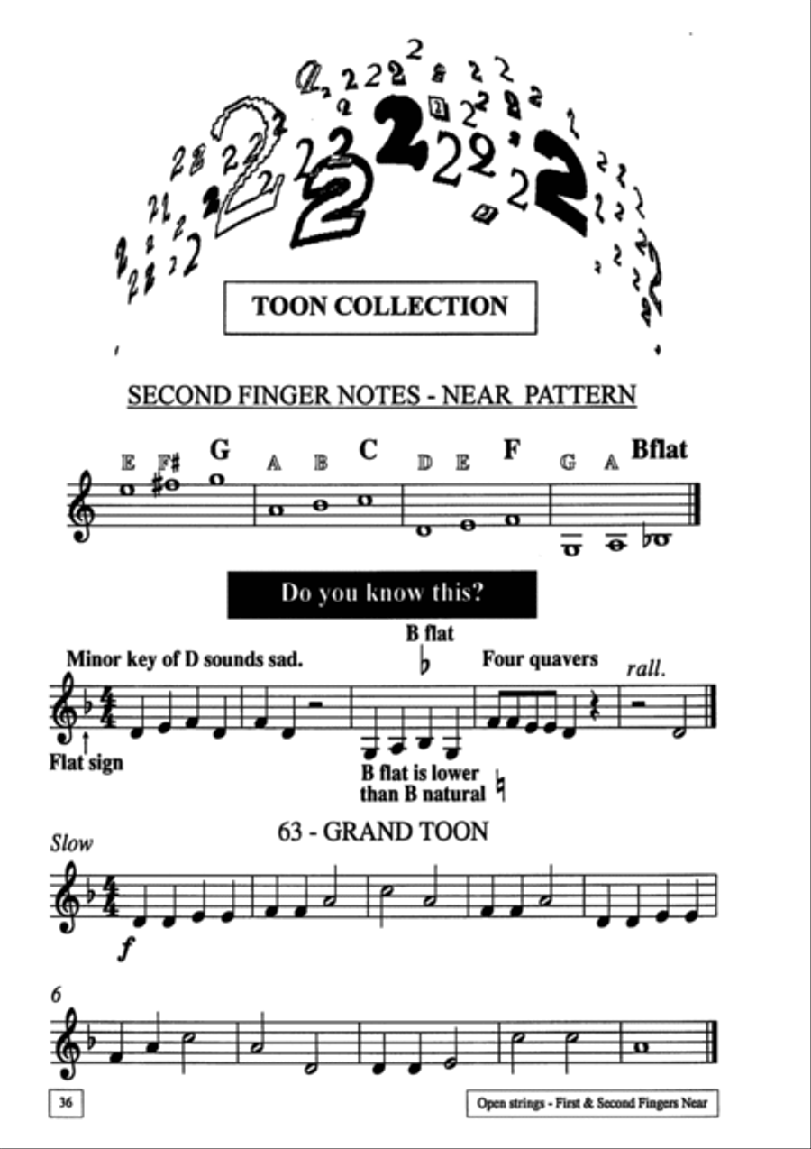 PUPIL BOOK Vol 6 Toon and Weather Collections for Violin Violin Solo scores gallery preview page 6