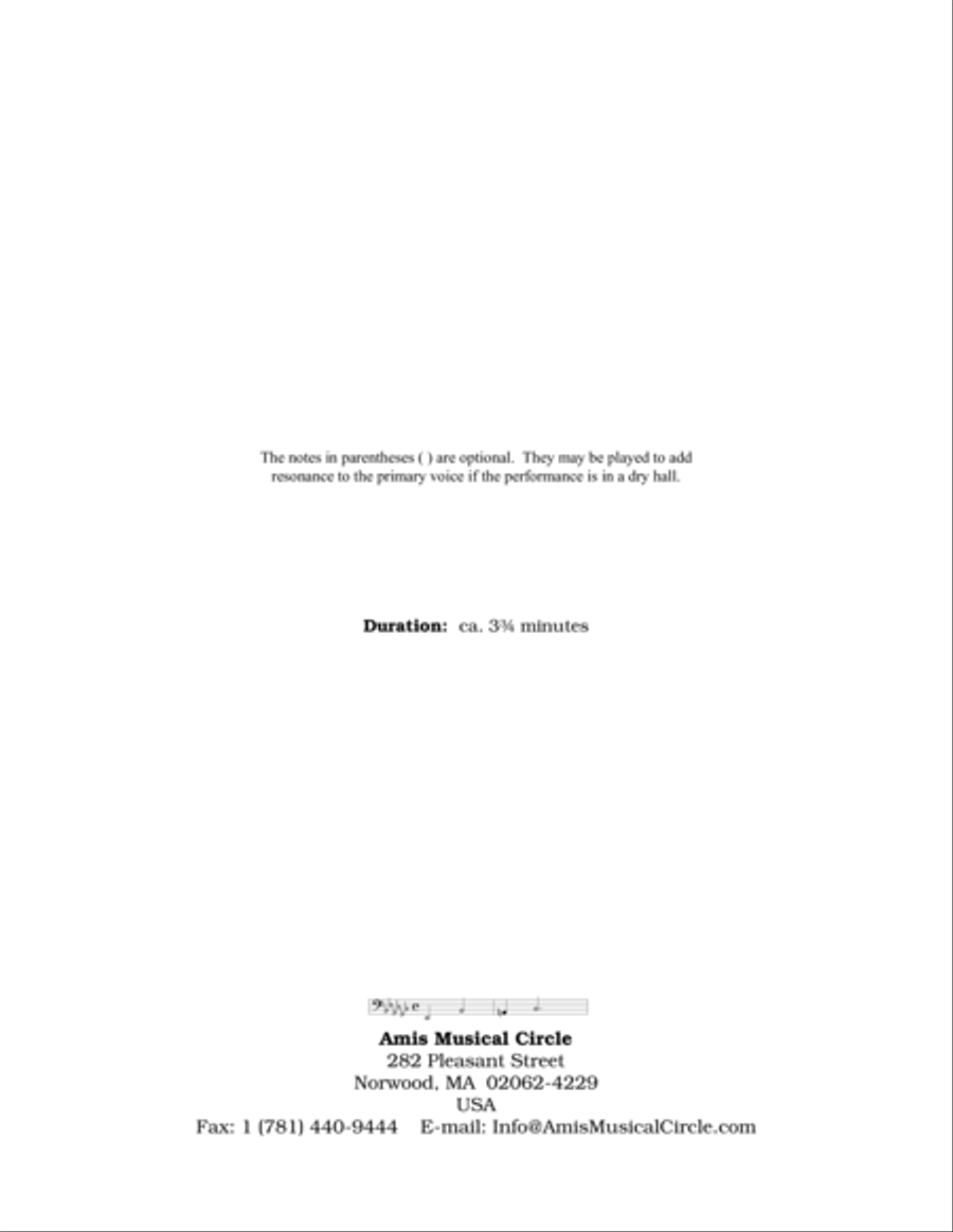 Moro lasso al mio duolo (for brass quintet) Brass Quintet scores gallery preview page 2