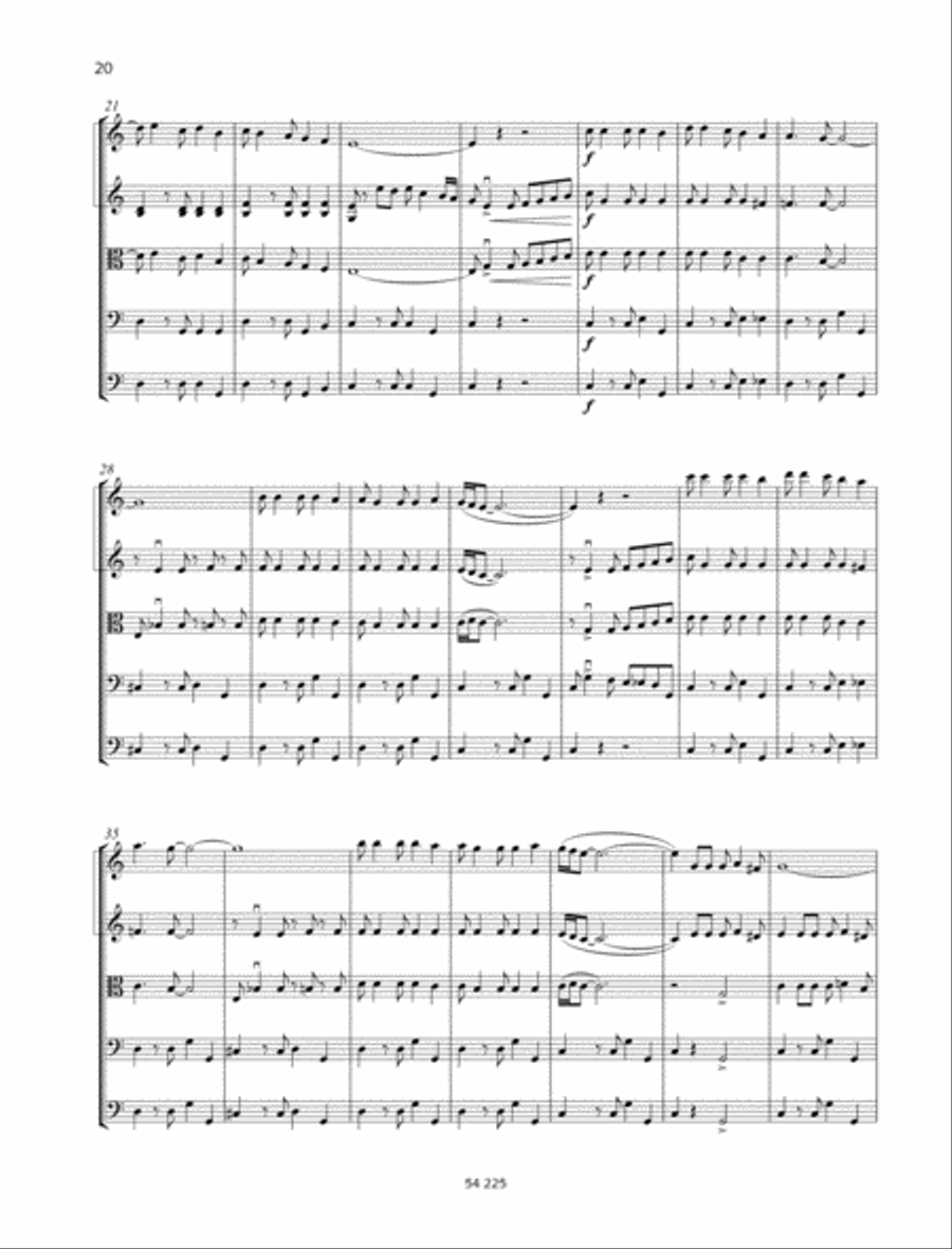 La Paloma String Quartet scores gallery preview page 2