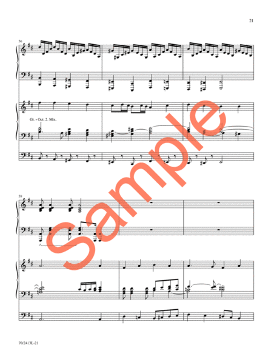 From Lent to Ascension Piano scores gallery preview page 20
