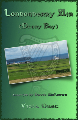 Book cover for Londonderry Air, (Danny Boy), for Viola Duet