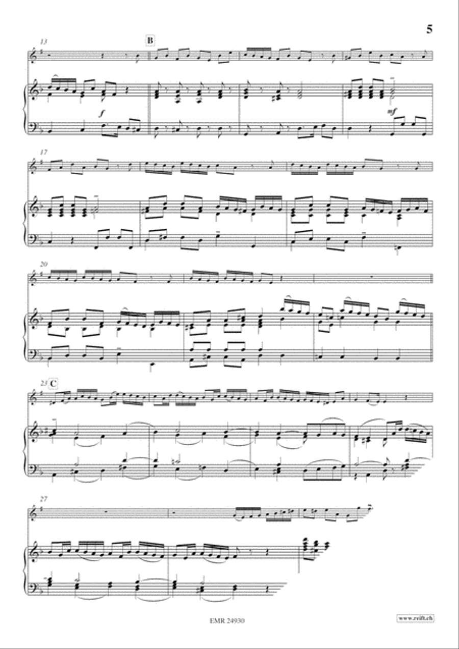 Suite Euphonium scores gallery preview page 5