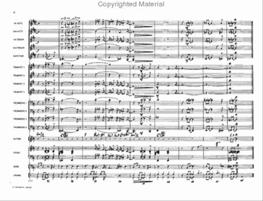 Travelin' Home Travelin' Home Jazz Ensemble scores gallery preview page 13