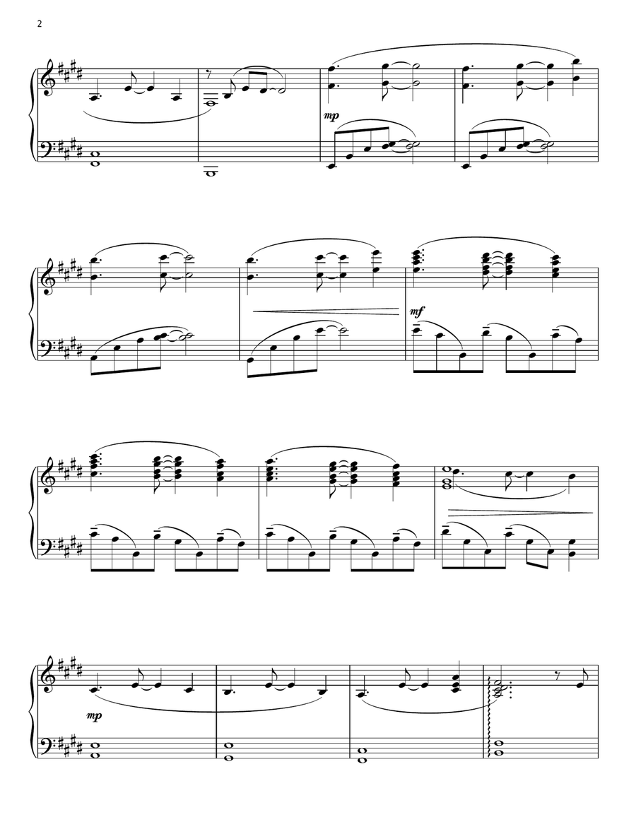 Sun And Moon Sun And Moon Piano Solo scores gallery preview page 2