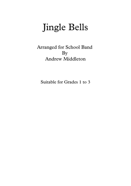 Jingle Bells arranged for School Band image number null