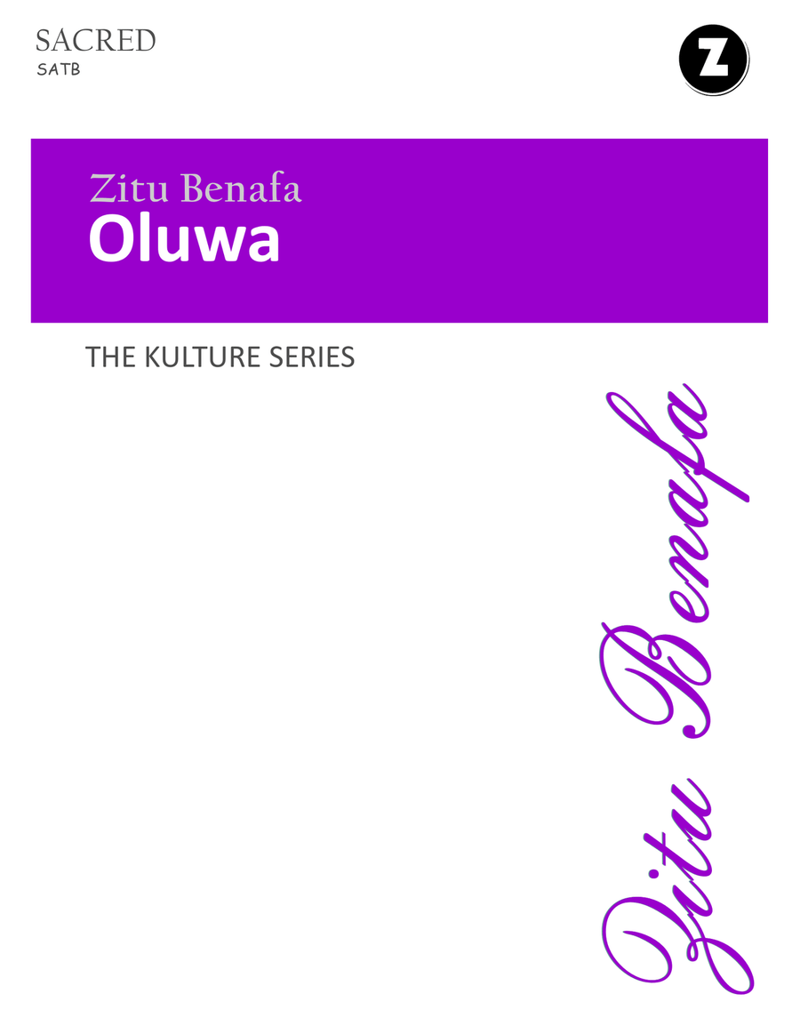 Oluwa Oluwa 4-Part scores gallery preview page 1