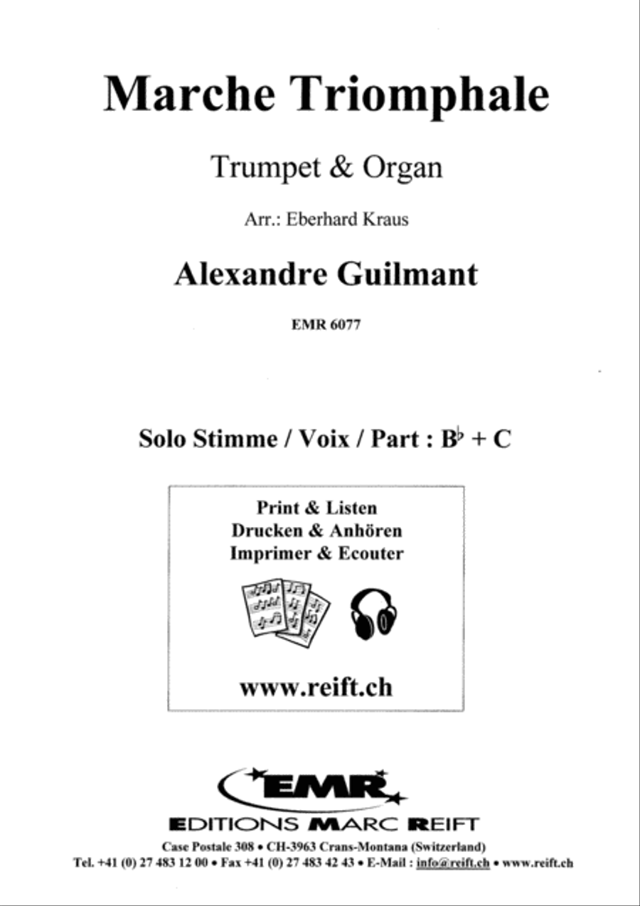 Marche Triomphale Marche Triomphale Cornet scores gallery preview page 2