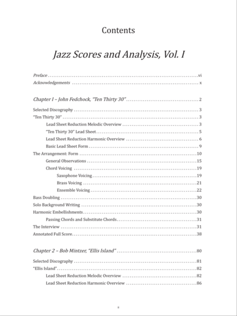 Jazz Scores and Analysis, Vol.1 Score scores gallery preview page 3