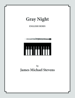 Gray Night - English Horn & Piano