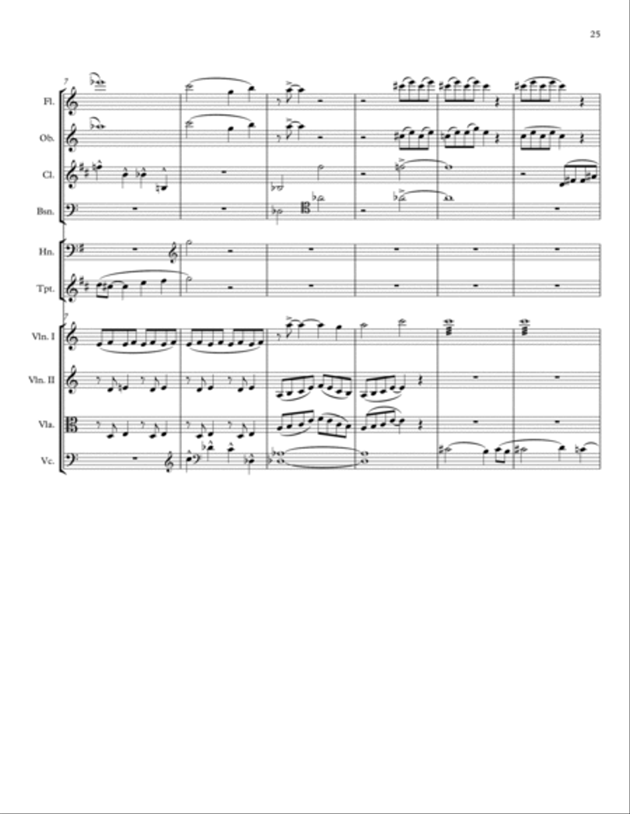 Algonquian Dreamcatcher, mvmt 3 'Discord' Full Orchestra scores gallery preview page 3
