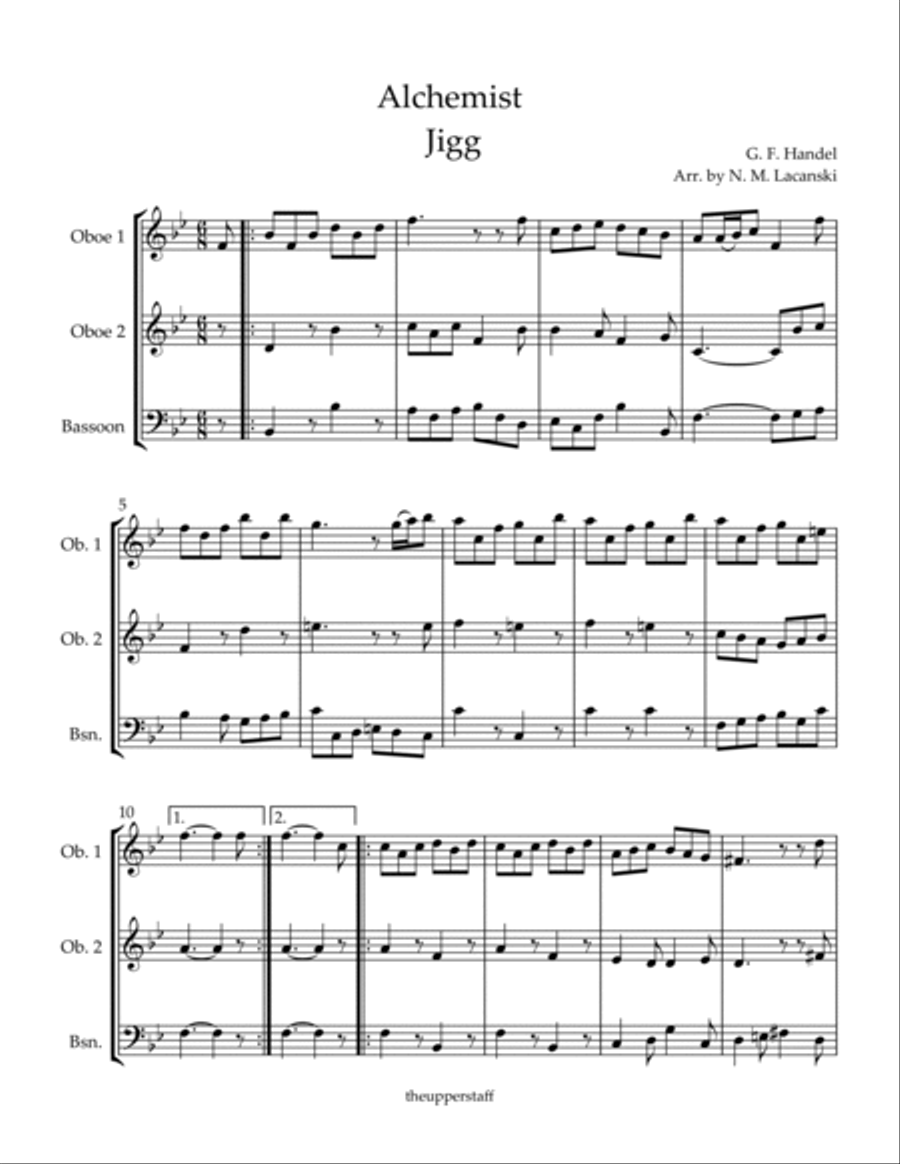 Alchemist Jigg Woodwind Trio scores gallery preview page 2