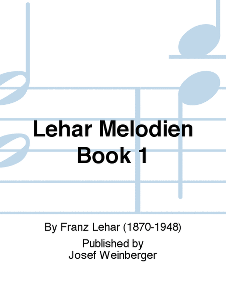 Lehar Melodien Book 1