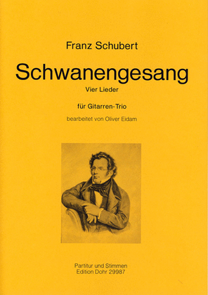 Book cover for Vier Lieder aus "Schwanengesang" D 957 (für Gitarren-Trio)