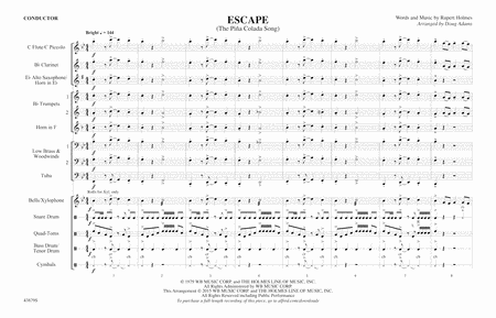Escape (from Guardians of the Galaxy): Score