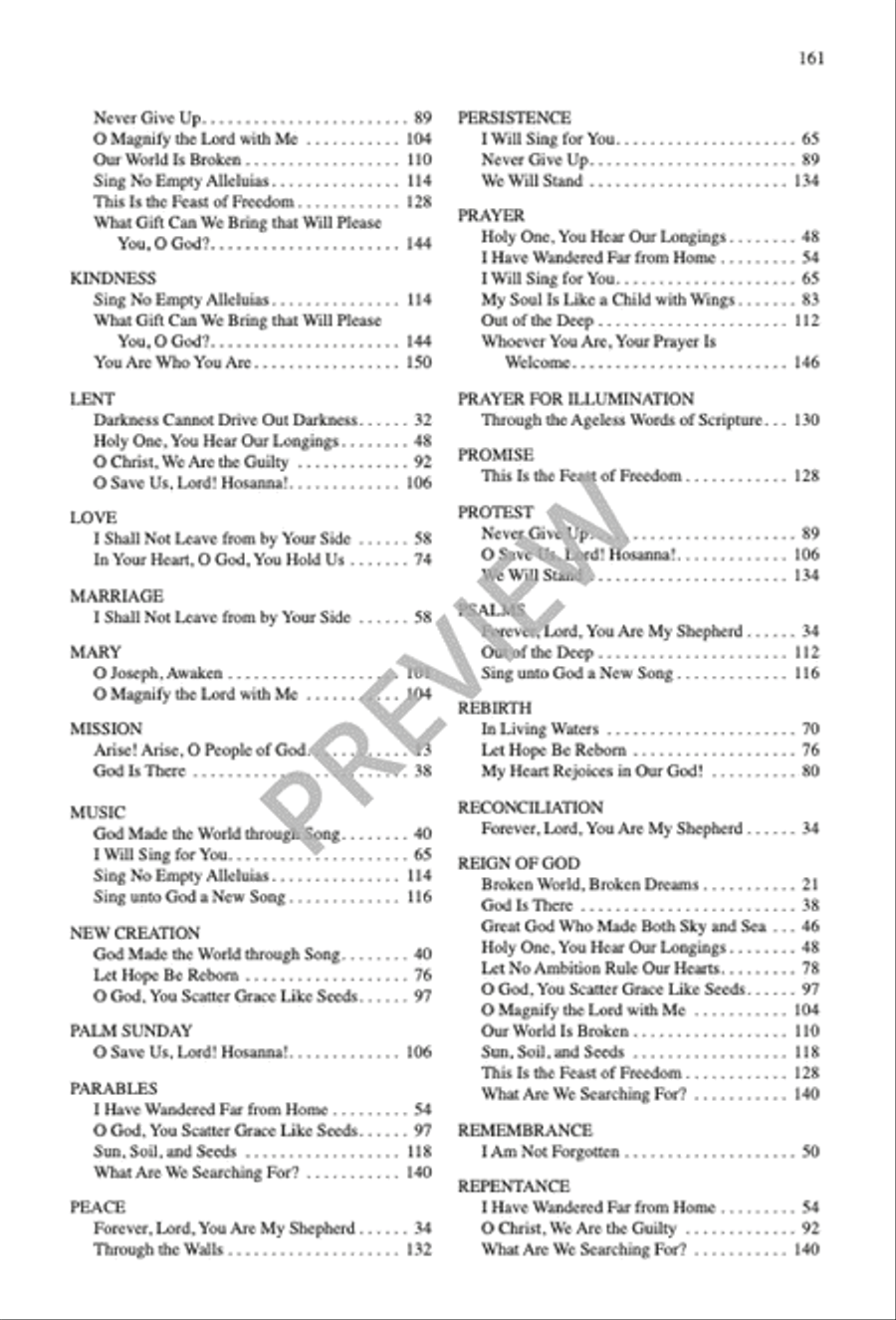 Sing No Empty Alleluias Sing No Empty Alleluias Sacred scores gallery preview page 147
