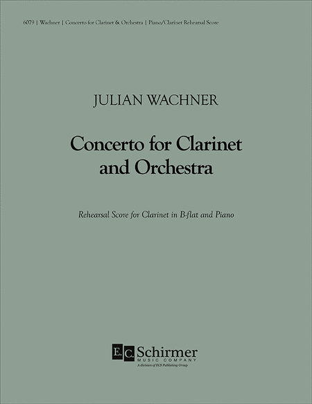 Concerto for Clarinet - Piano Reduction & Part