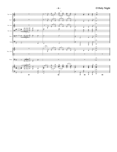 O Holy Night for Brass Choir/Ensemble image number null