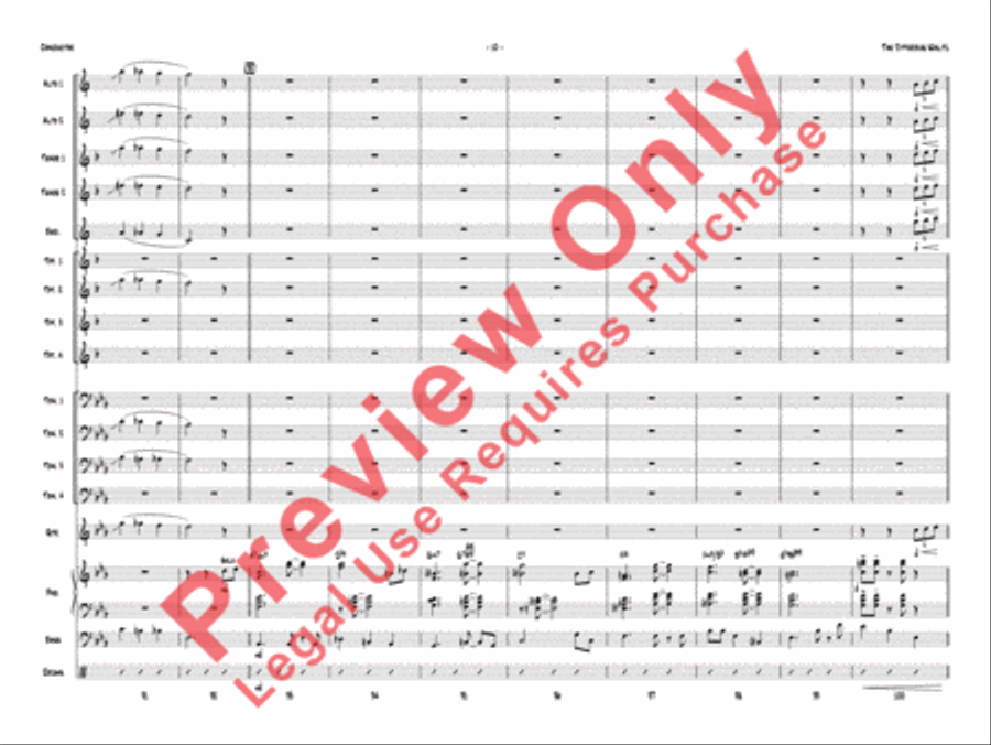 The Jitterbug Waltz Jazz Ensemble scores gallery preview page 13