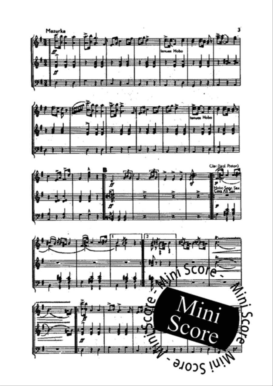 Coppelia Suite Concert Band scores gallery preview page 6