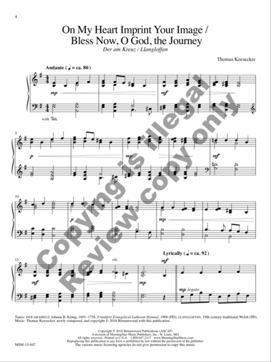 The Quiet Journey Piano Solo scores gallery preview page 4
