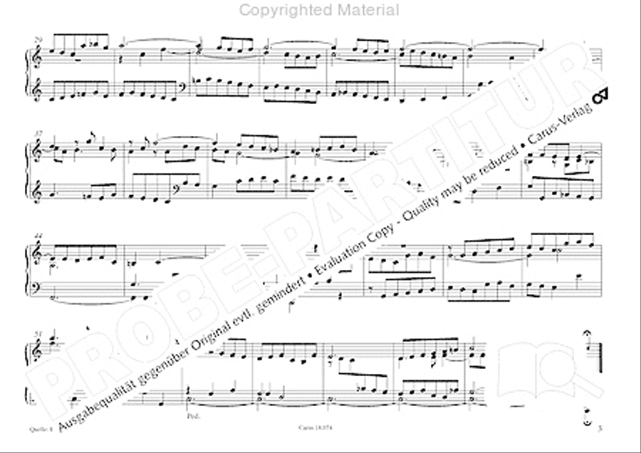 Organo pleno. Orgelstucke zum Ein- und Auszug Organ Solo scores gallery preview page 11