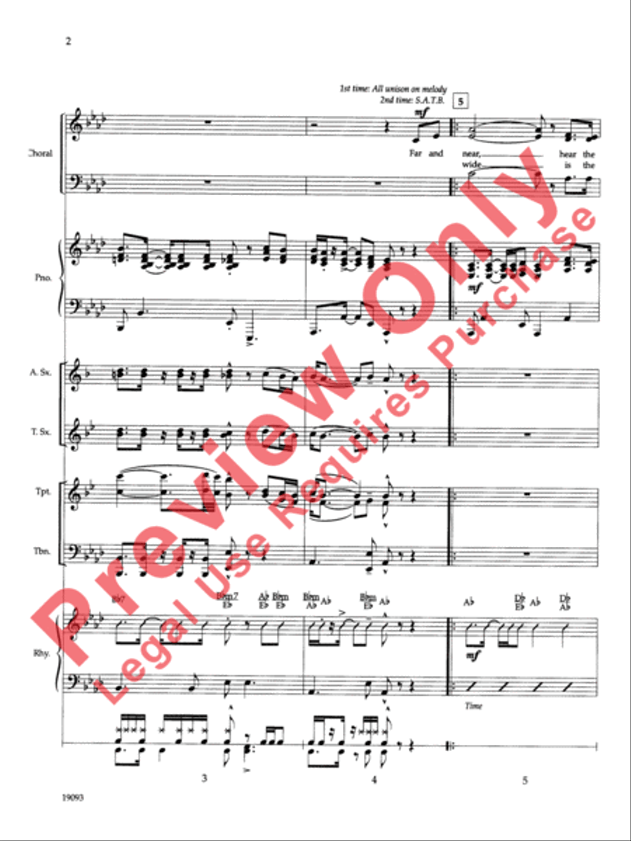 Say It Loud Choir scores gallery preview page 5