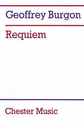 Geoffrey Burgon: Requiem (Full Score)