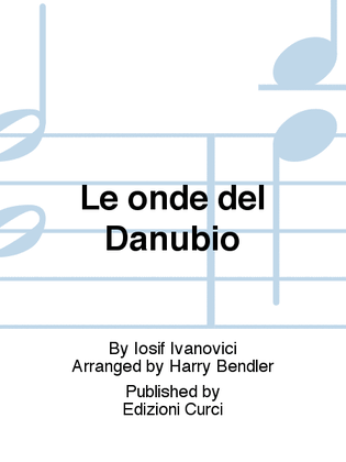 Book cover for Le onde del Danubio
