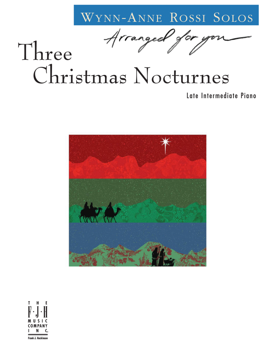 Three Christmas Nocturnes Piano Solo scores gallery preview page 1