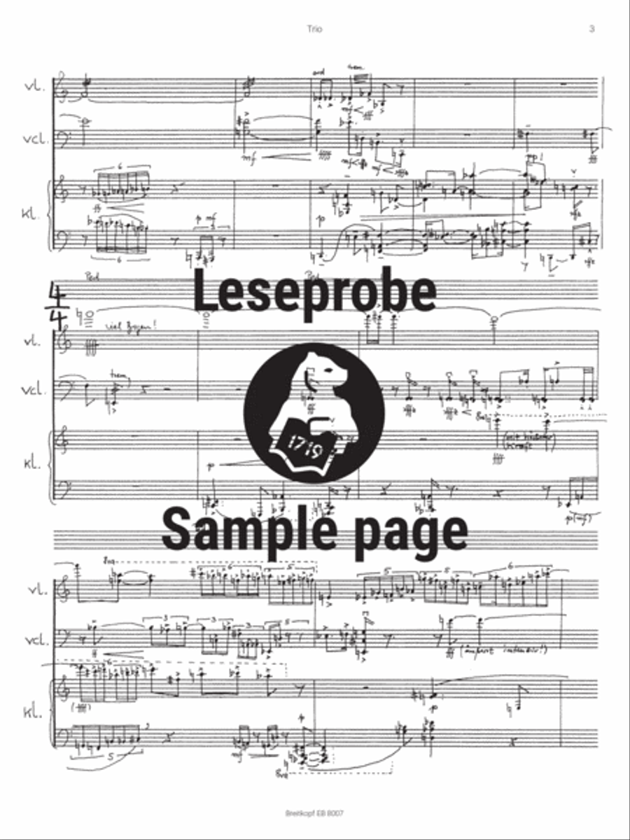 Trio Piano Trio scores gallery preview page 4