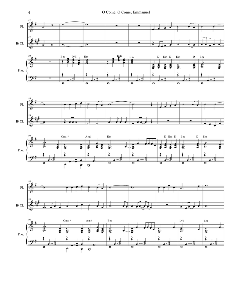 O Come, O Come, Emmanuel (with 