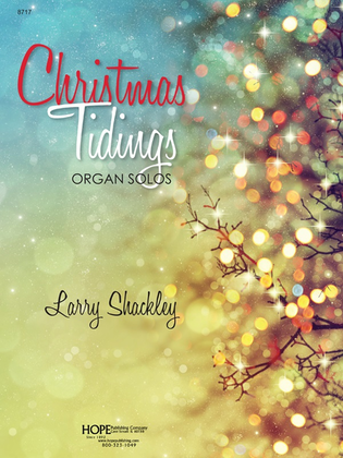 Book cover for Christmas Tidings: Settings for Organ