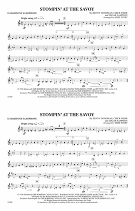 Stompin' at the Savoy: E-flat Baritone Saxophone