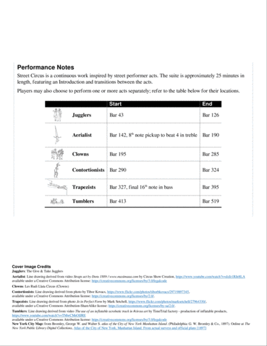 Street Circus Street Circus Piano Solo scores gallery preview page 2