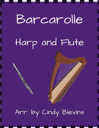 Barcarolle, for Harp and Flute